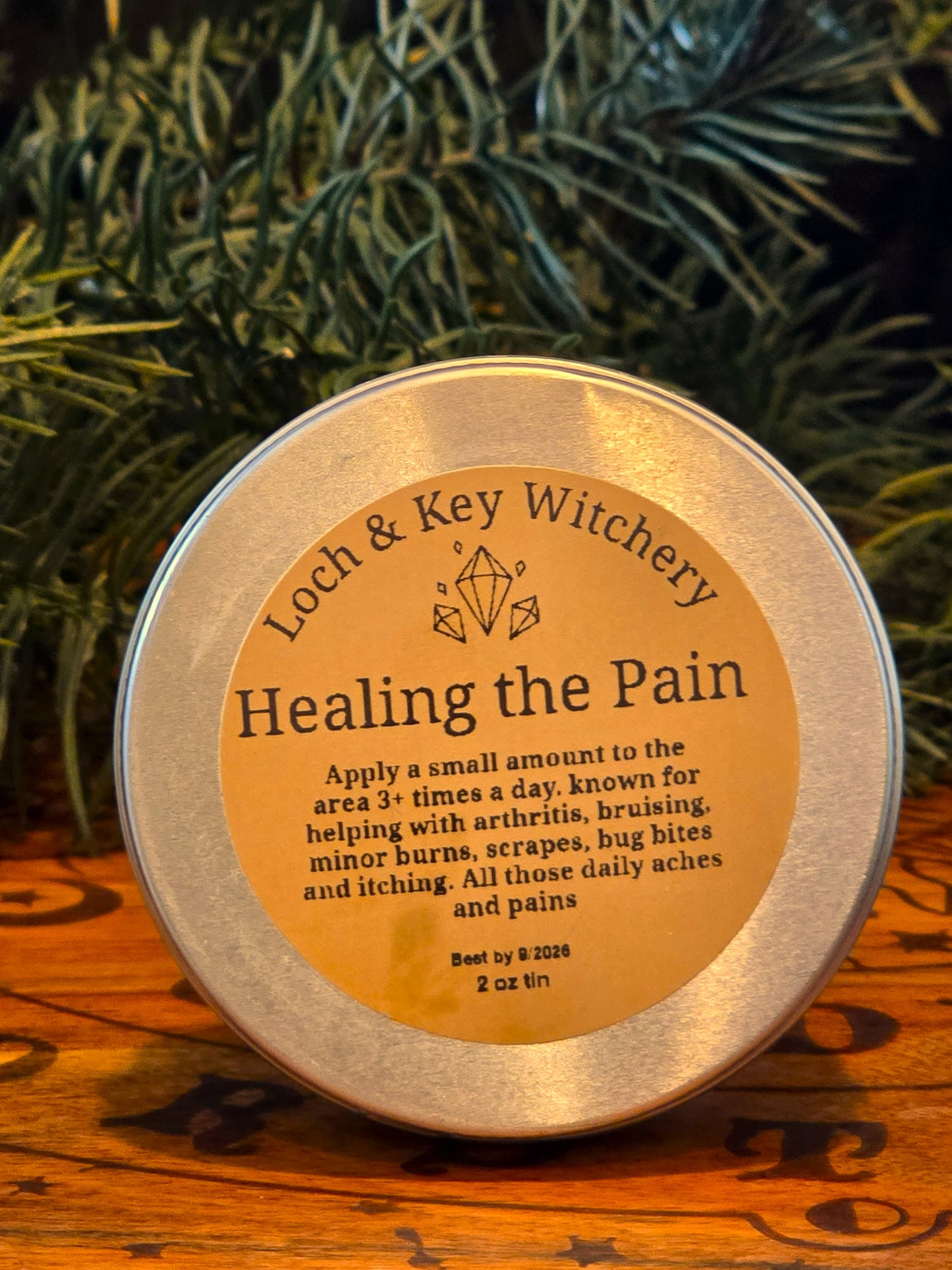 Key holder's salve (Healing The pain) 2oz
