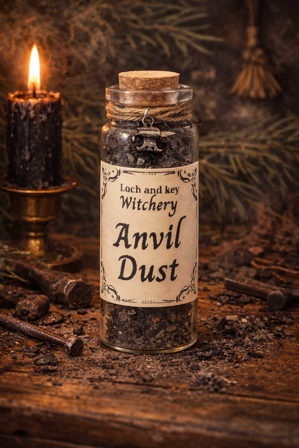 Anvil Dust in Witchcraft: Grounded Strength, Protection & the Power of the Forge