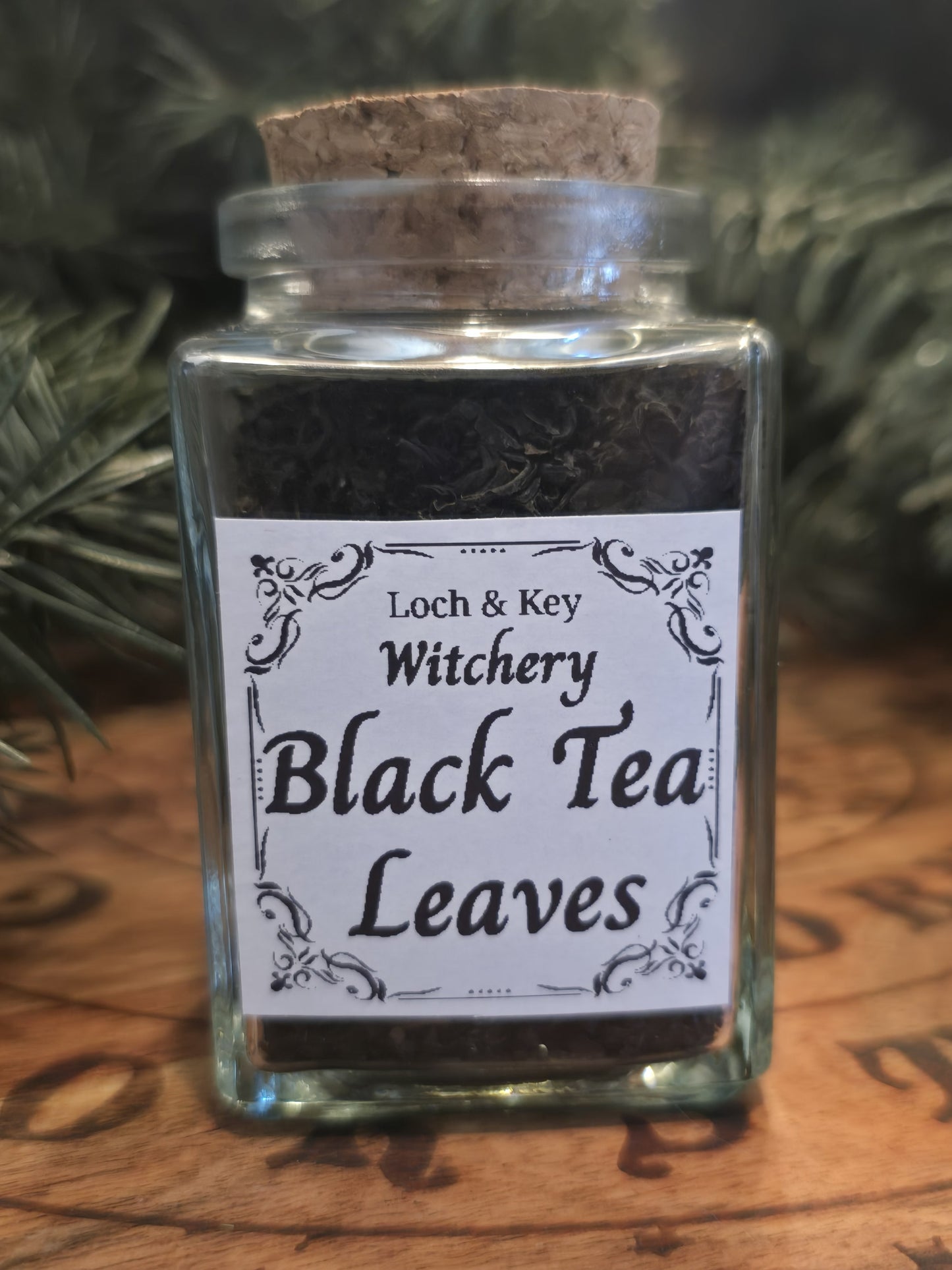 Black Tea Leaves