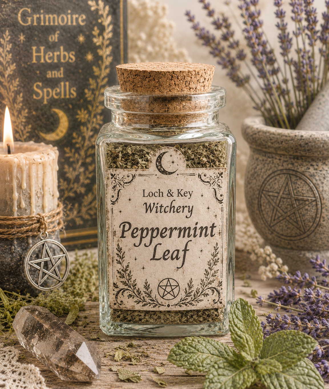 Peppermint Leaf (Mentha × piperita)
