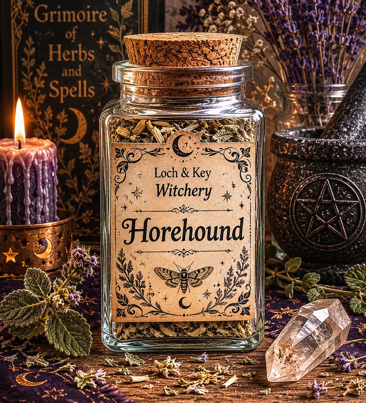 Horehound (Marrubium vulgare)