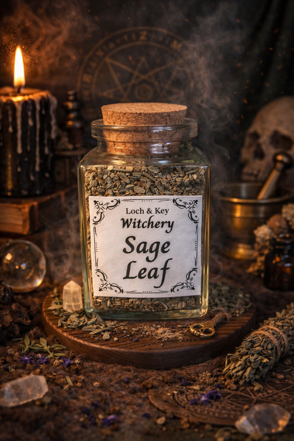Sage Leaf (Salvia spp.)